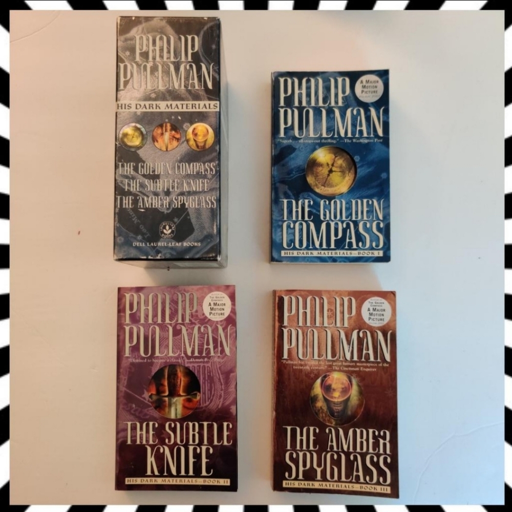 His Dark Materials "The Golden Compass" Book Set